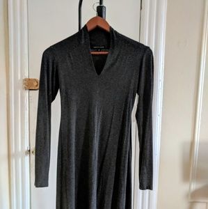 Fabrizio Gianni Simple Work Dress Cowl Neck